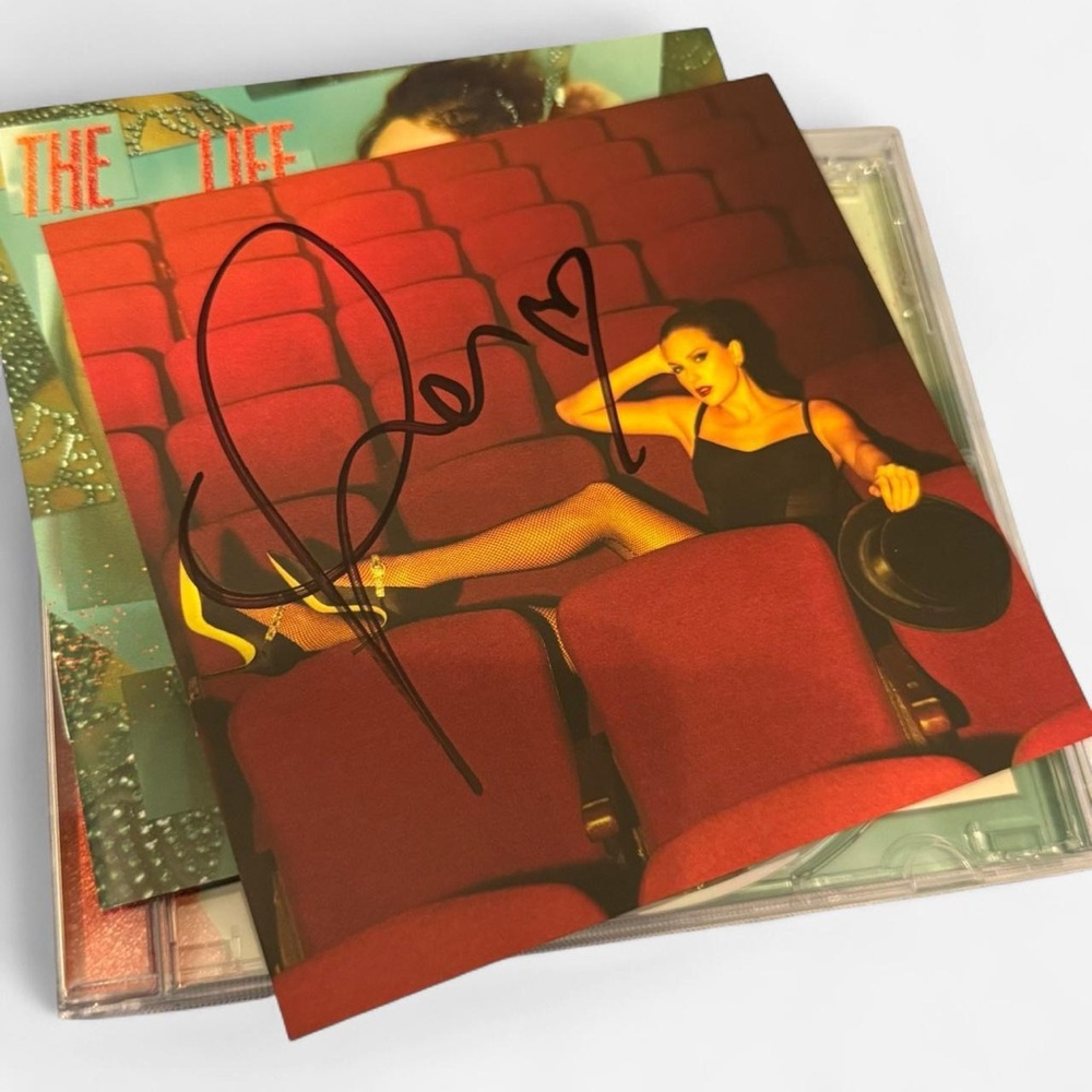 Taylor Swift The Life Of A Showgirl Signed CD (Version 4)